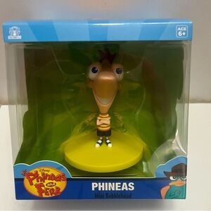 Disney Phineas and Ferb PHINEAS Mini Bobblehead 3.5” Culturefly Action Figure